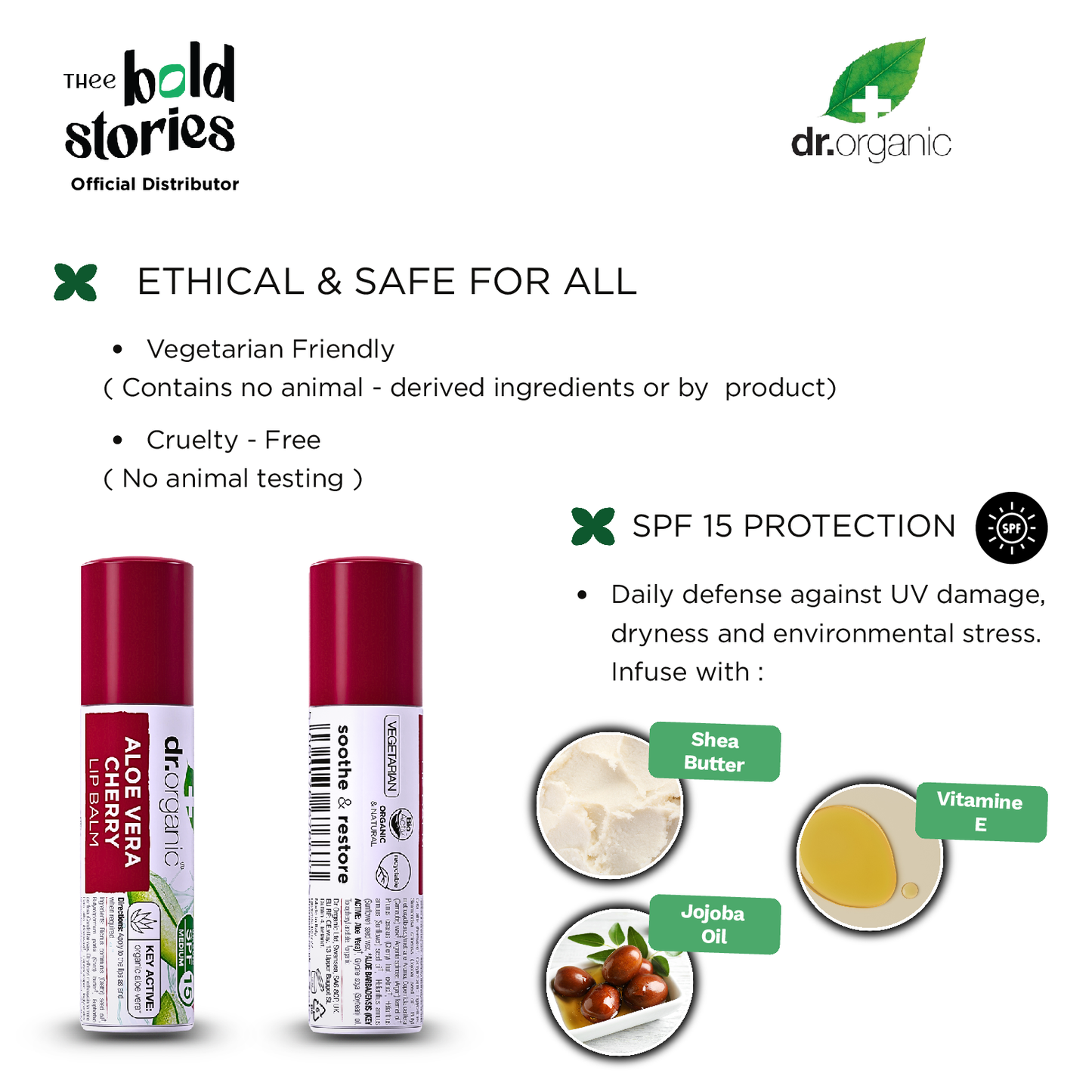 Aloe Vera Cherry Lip Balm
