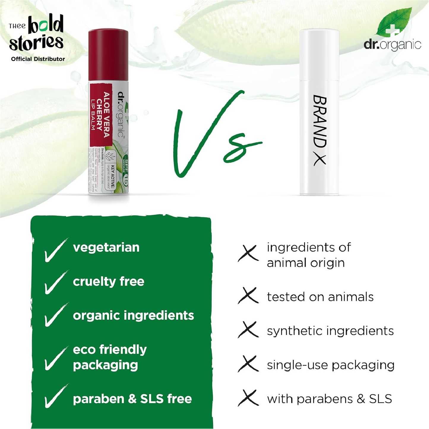 Aloe Vera Cherry Lip Balm
