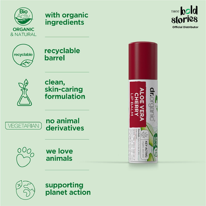 Aloe Vera Cherry Lip Balm