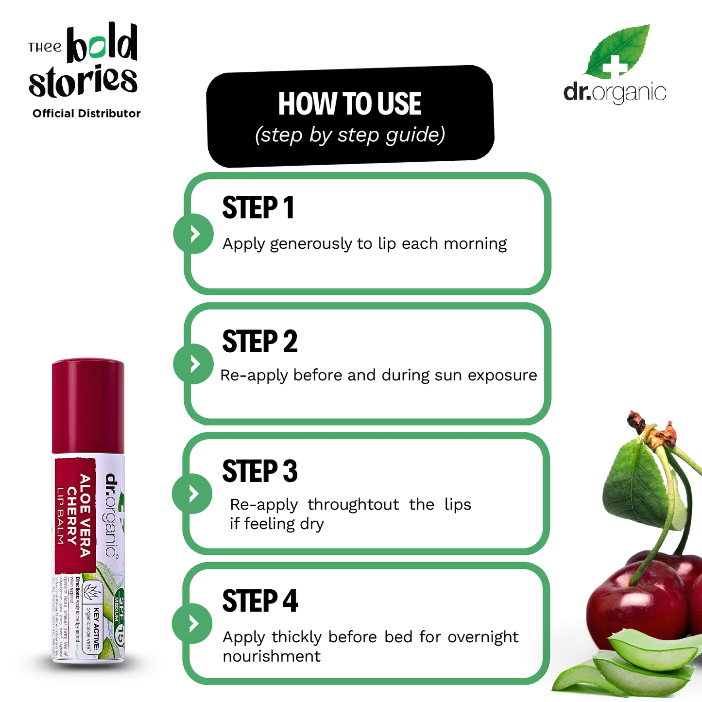 Aloe Vera Cherry Lip Balm
