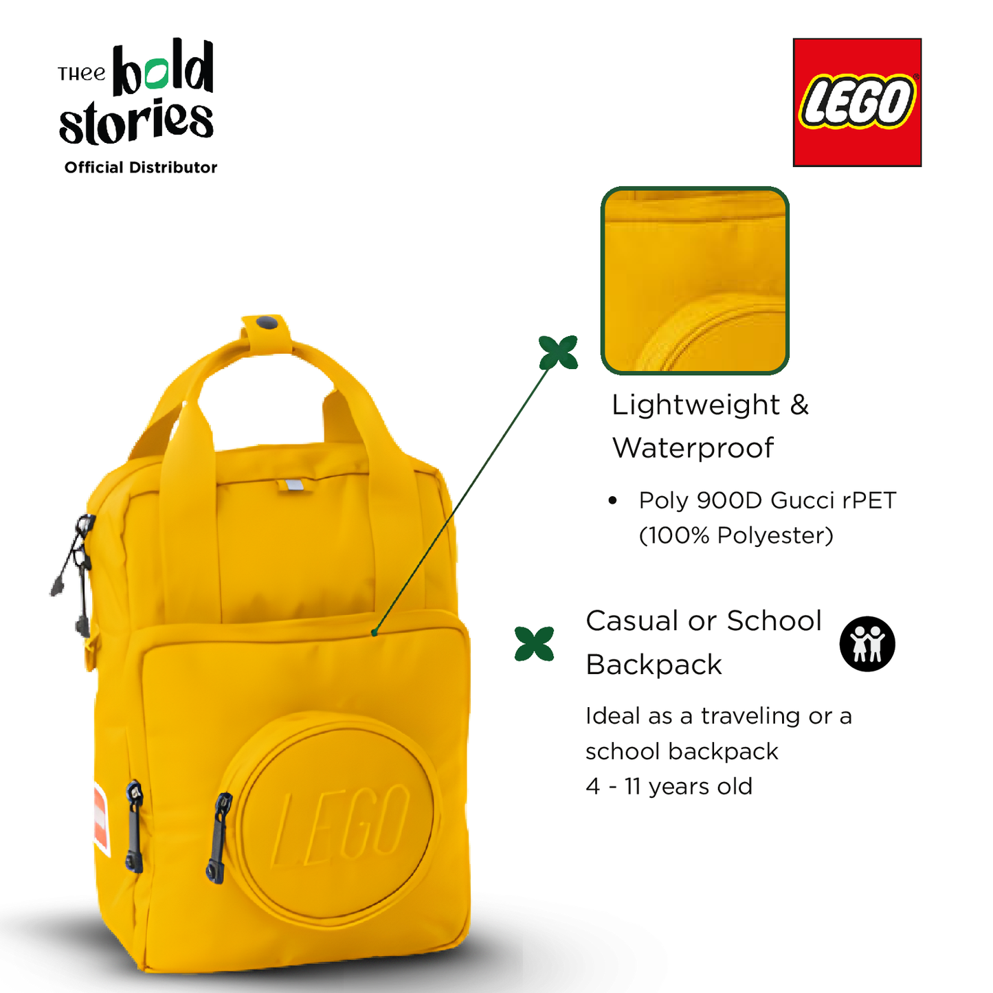 Signature Brick 1x1 Backpack