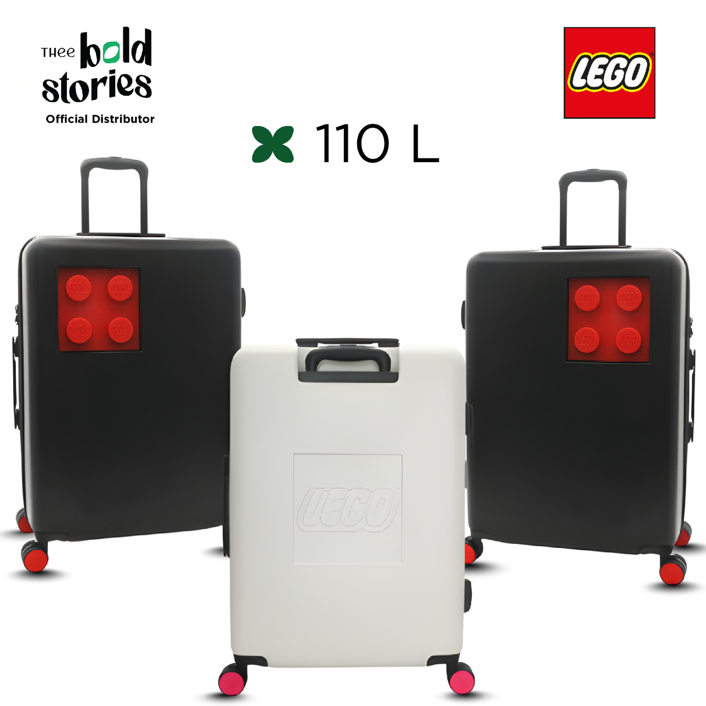 Signature 2022 Brick 2x2 Trolley Double Wheels (Large)