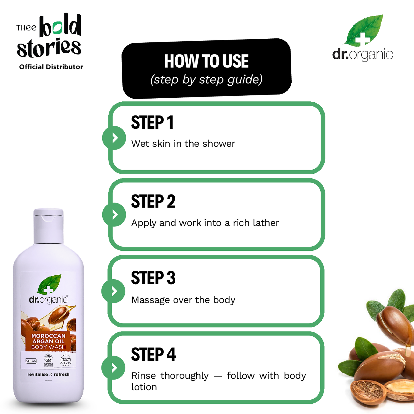 Moroccan Argan Oil Body Wash