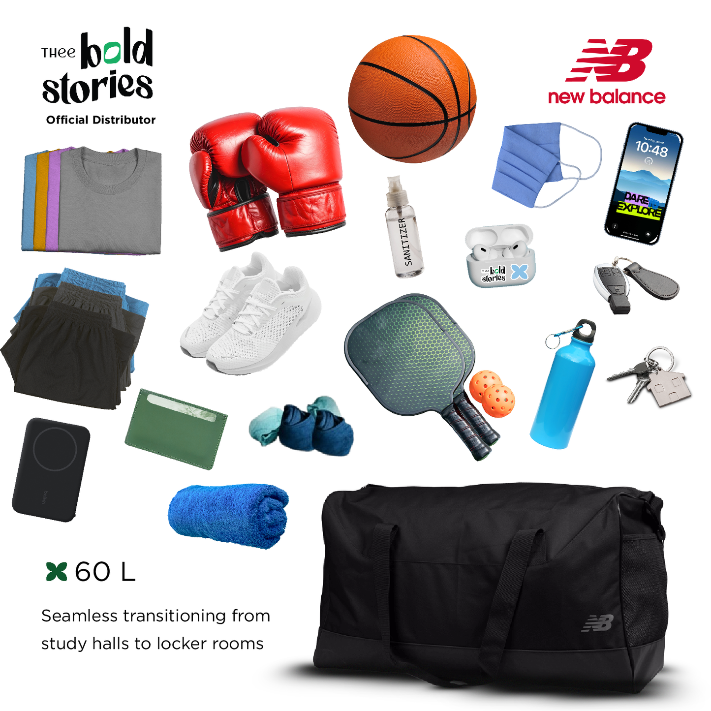ESSENTIALS LARGE DUFFEL
