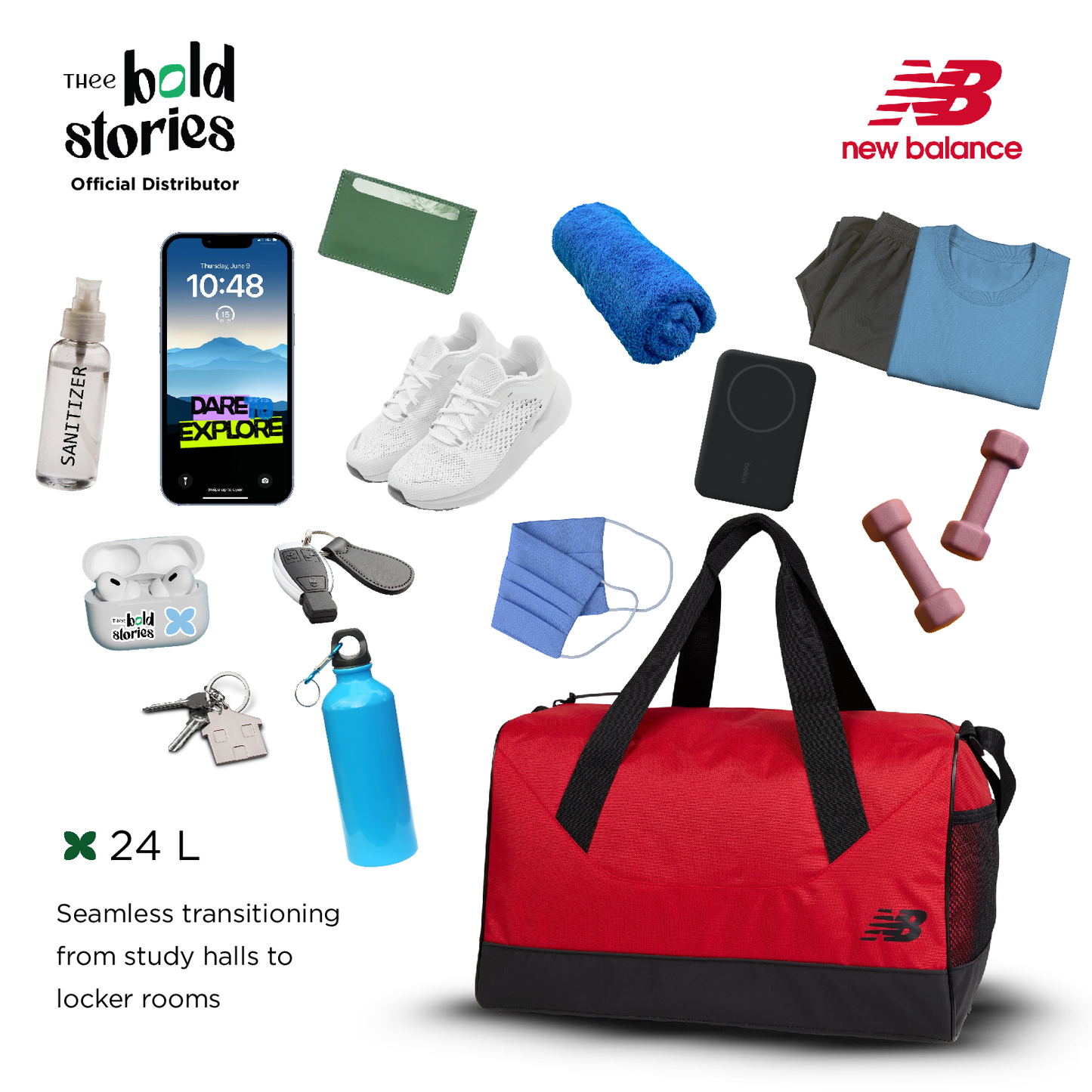 ESSENTIALS SMALL DUFFEL