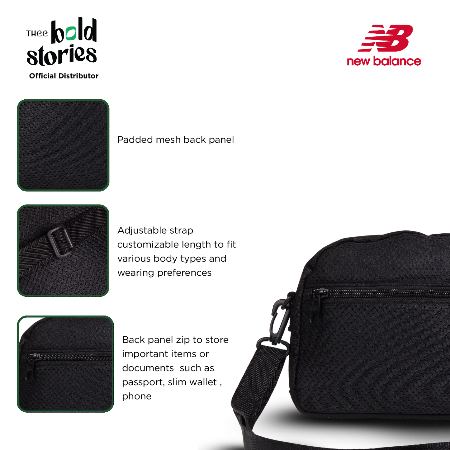 ATHLETICS, SLING BAG